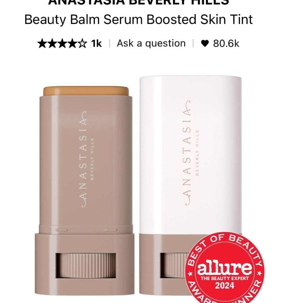 Anastasia Beverly Hills Beauty Balm Serum Skin Tint #9 Med w/ Gold Undertones